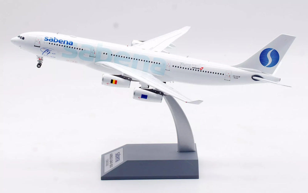INFLIGHT 200 A340-211 SABENA "75 YEAR" REG: OO-SCW (LIMITED 75 MODELS)