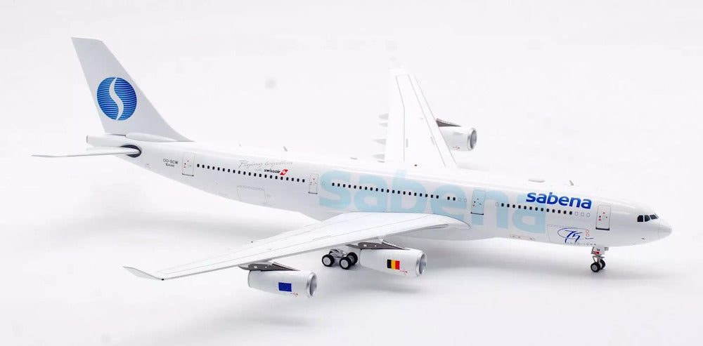 INFLIGHT 200 A340-211 SABENA "75 YEAR" REG: OO-SCW (LIMITED 75 MODELS)