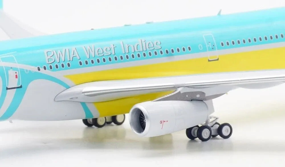 INFLIGHT 200 A340-313 BWIA WEST INDIES AIRWAYS "WWW.BWEE.COM" REG: 9Y-TJN
