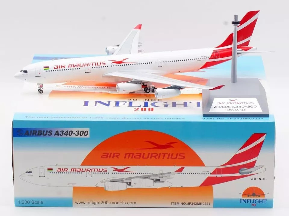 INFLIGHT 200 A340-313 AIR MAURITIUS REG: 3B-NBE