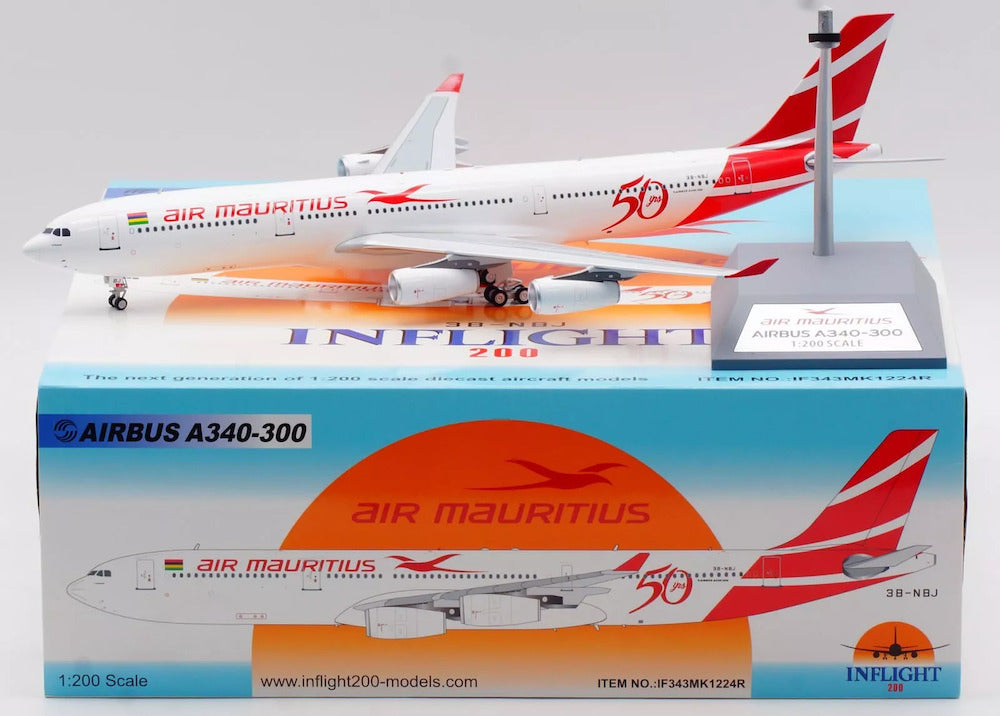 INFLIGHT 200 A340-313 AIR MAURITIUS REG: 3B-NBJ (LIMITED 60 MODELS)