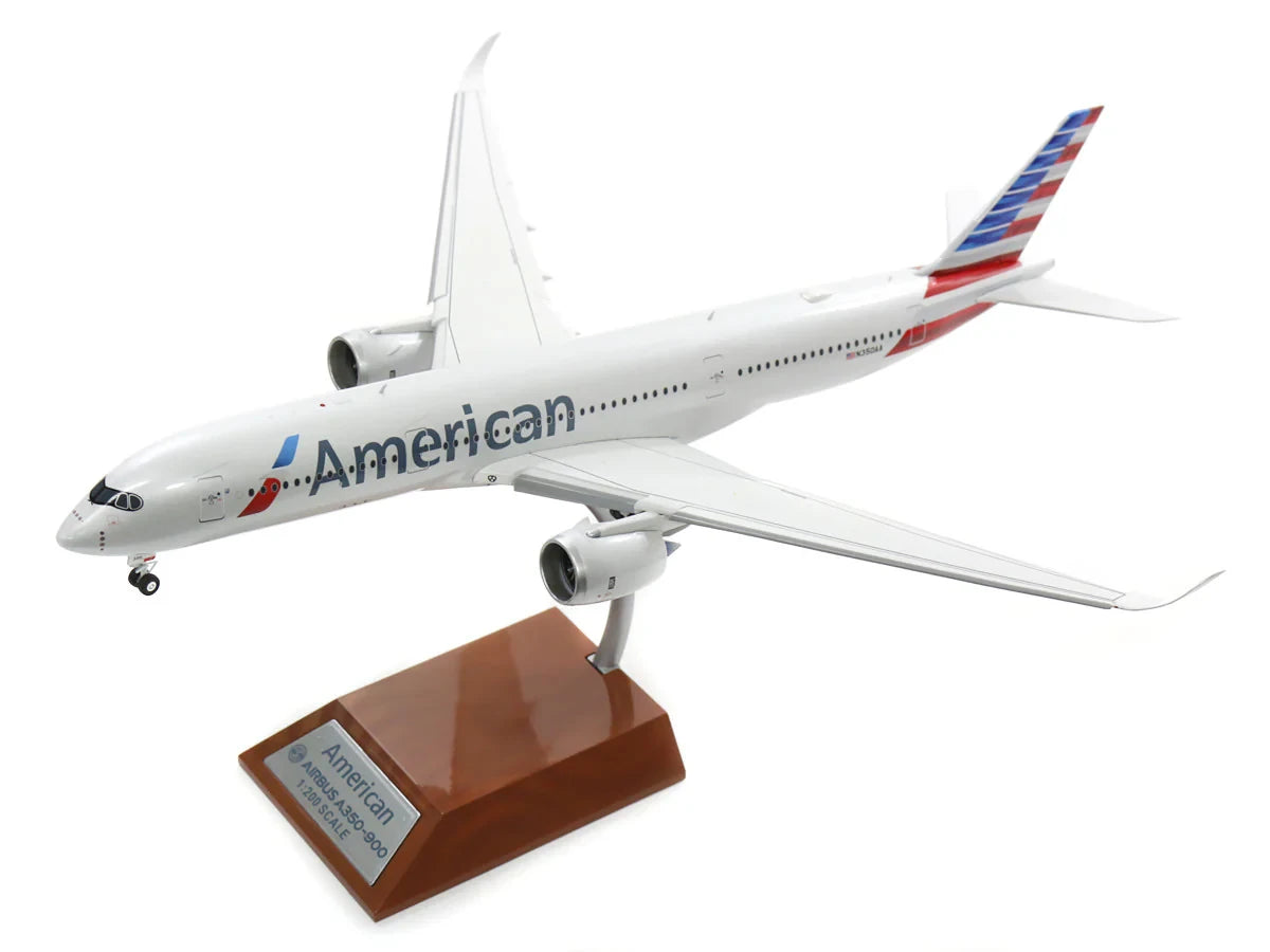 INFLIGHT 200 A350-900 AMERICAN AIRLINES (FLAPS DOWN) REG: N350AA WITH STAND