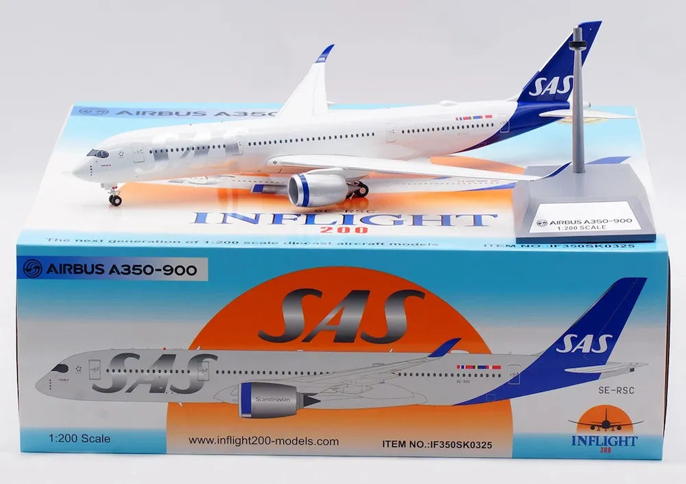 INFLIGHT 200 A350-941 SCANDINAVIAN AIRLINES SAS REG: SE-RSC