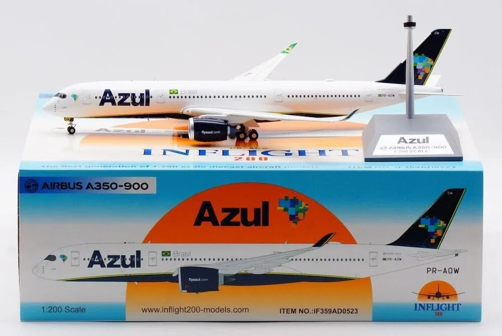 INFLIGHT 200 A350-941 AZUL - LINHAS AEREAS BRASILEIRAS REG: PR-AOW
