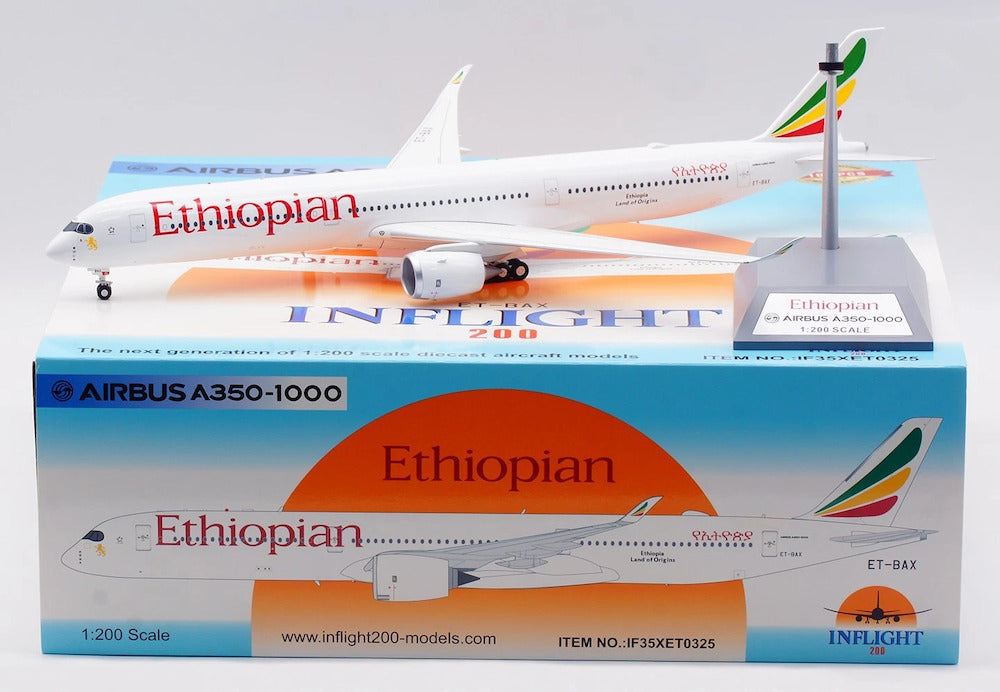 INFLIGHT 200 A350-1041 ETHIOPIAN AIRLINES REG: ET-BAX