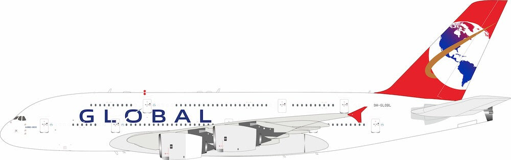 INFLIGHT 200 A380-841 GLOBAL AIRLINES "HI FLY MALTA" REG: 9H-GLOBL