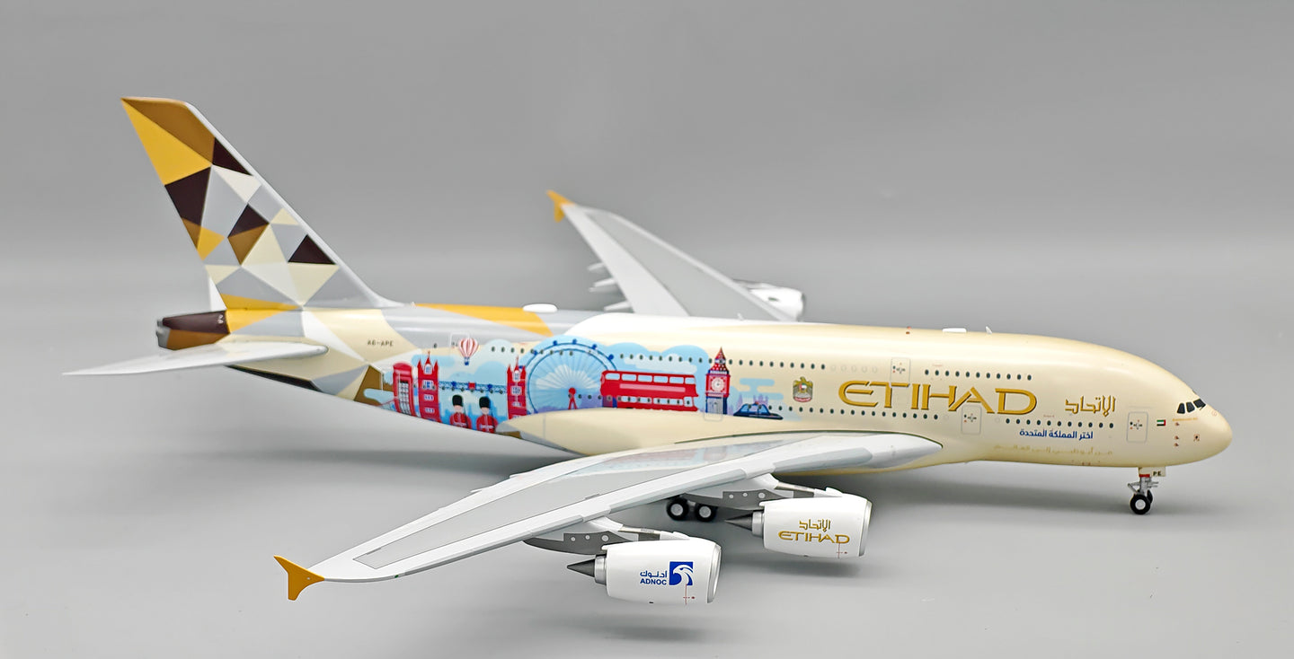 INFLIGHT 200 A380-861 ETIHAD AIRWAYS "CHOOSE THE UNITED KINGDOM LIVERY" REG: A6-APE