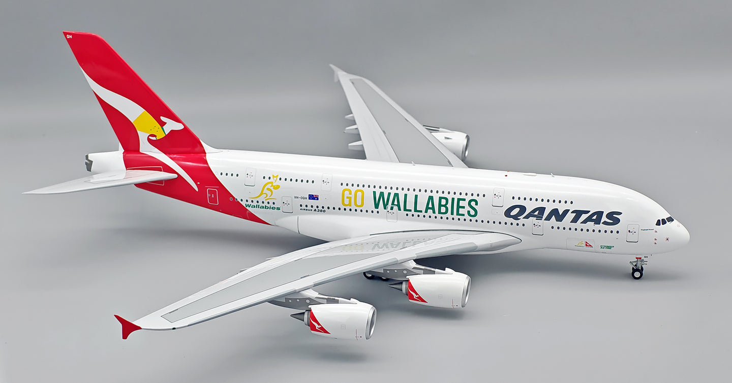 INFLIGHT 200 A380-842 QANTAS AIRLINES "GO WALLABIES" REG: VH-OQH