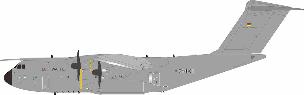INFLIGHT 200 A400M ATLAS LUFTWAFFE REG: 54+01