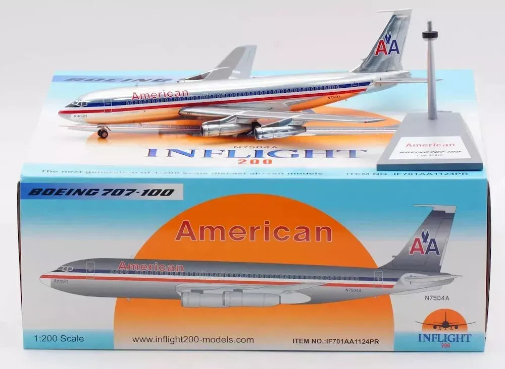 INFLIGHT 200 B707-100 AMERICAN AIRLINES REG: N7504A