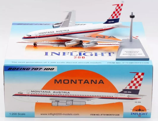 INFLIGHT 200 B707-100 MONTANA REG: OE-IRA