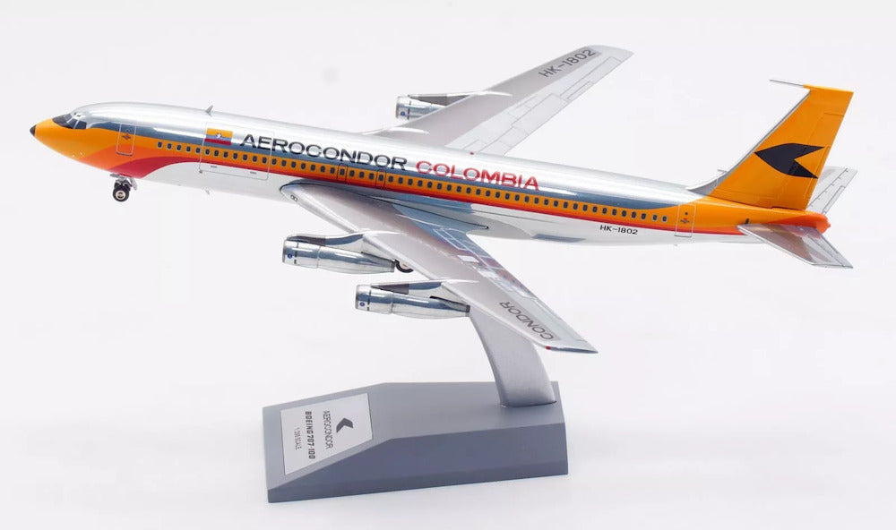 INFLIGHT 200 B707-123(B/F) AEROCONDOR COLOMBIA REG: HK-1802 (LIMITED 60 MODELS)