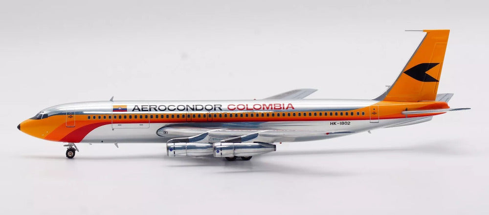 INFLIGHT 200 B707-123(B/F) AEROCONDOR COLOMBIA REG: HK-1802 (LIMITED 60 MODELS)