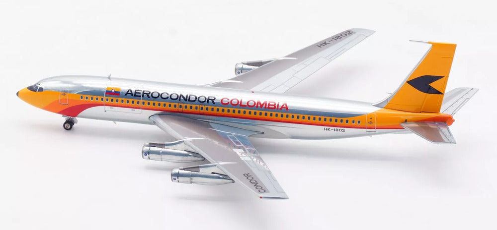 INFLIGHT 200 B707-123(B/F) AEROCONDOR COLOMBIA REG: HK-1802 (LIMITED 60 MODELS)