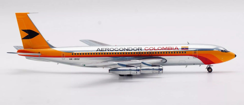 INFLIGHT 200 B707-123(B/F) AEROCONDOR COLOMBIA REG: HK-1802 (LIMITED 60 MODELS)
