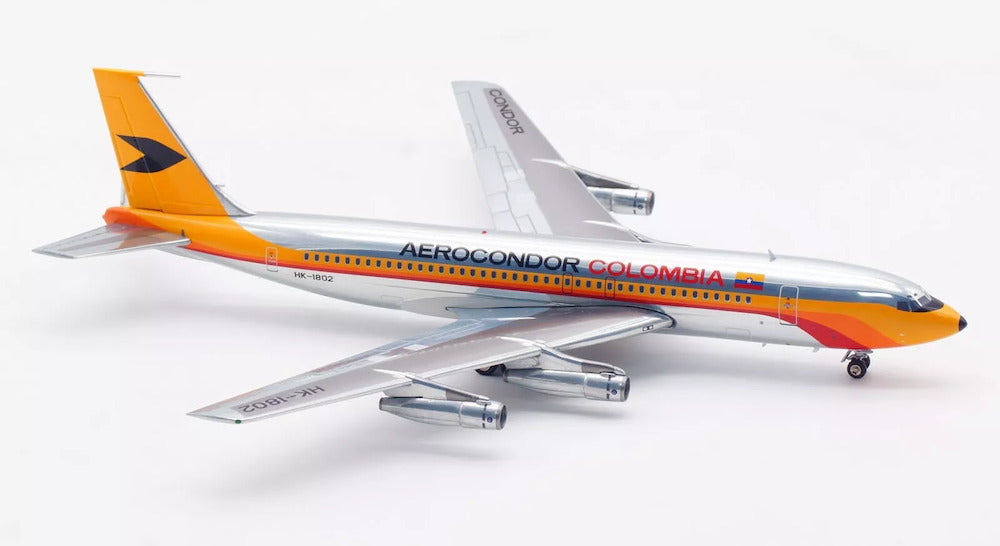INFLIGHT 200 B707-123(B/F) AEROCONDOR COLOMBIA REG: HK-1802 (LIMITED 60 MODELS)