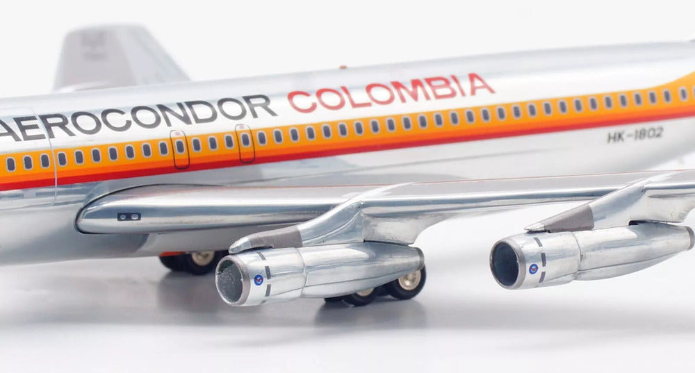 INFLIGHT 200 B707-123(B/F) AEROCONDOR COLOMBIA REG: HK-1802 (LIMITED 60 MODELS)