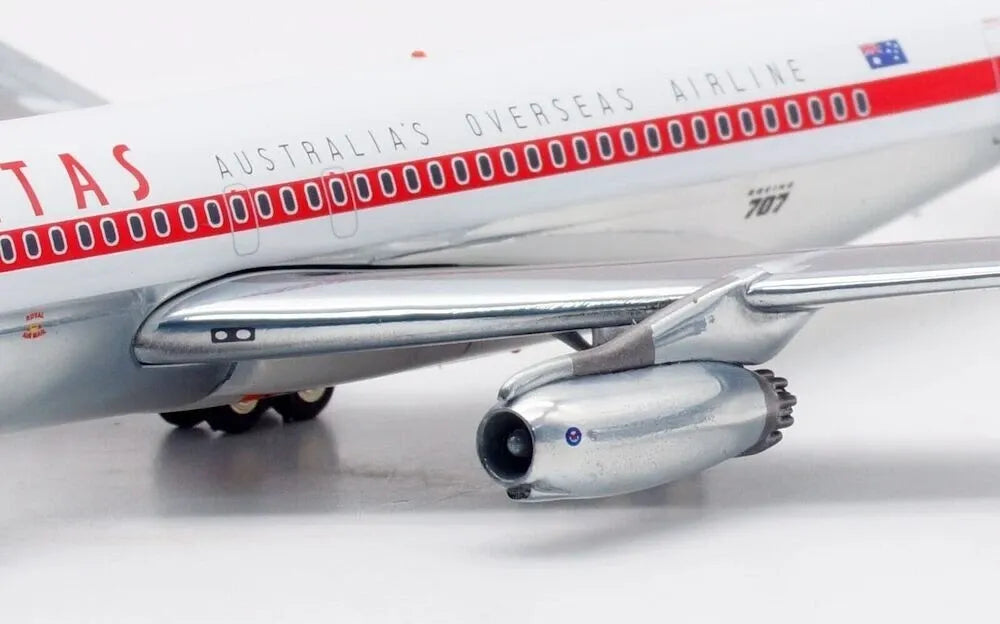 INFLIGHT 200 B707-100 QANTAS "40 YEARS OF SERVICE" REG: VH-EBG POLISHED
