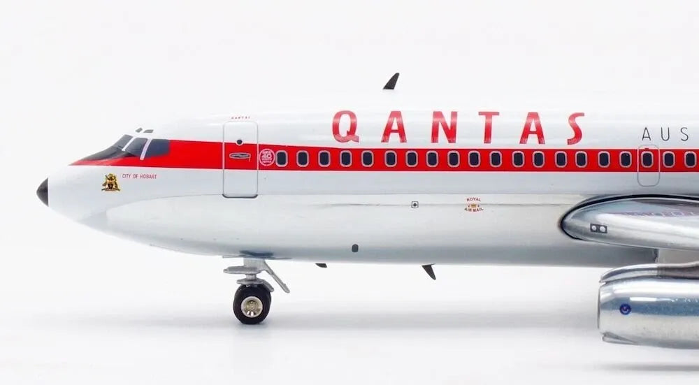 INFLIGHT 200 B707-100 QANTAS "40 YEARS OF SERVICE" REG: VH-EBG POLISHED