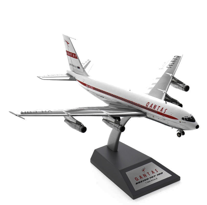 INFLIGHT 200 B707-100 QANTAS (POLISHED) REG: VH-EBH