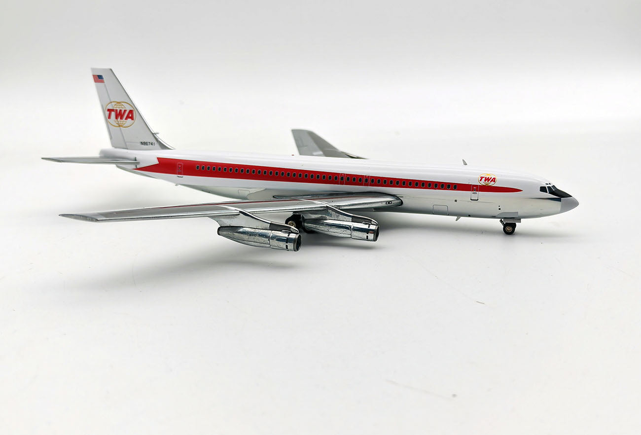 INFLIGHT 200 B707-131B TRANS WORLD AIRLINES (TWA) (POLISHED) REG: N86741