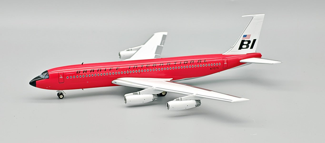INFLIGHT 200 B707-227 SUPER JET BRANIFF "RED" REG: N7075