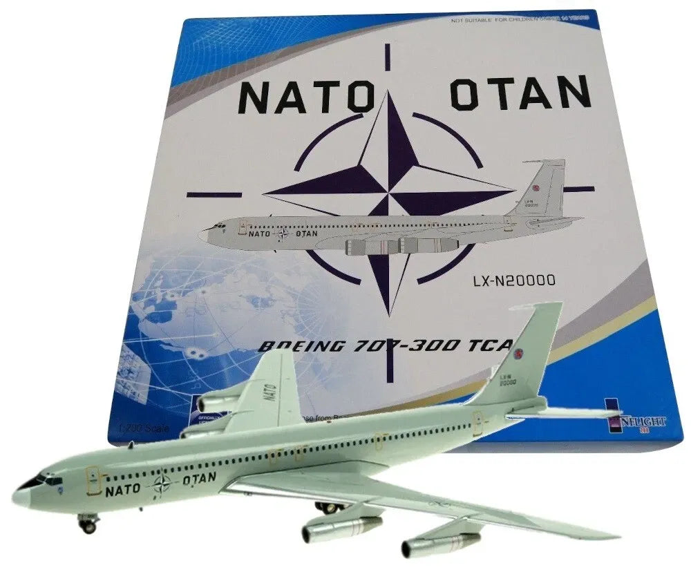 INFLIGHT 200 B707-300TCA NATO REG: LX-N200000
