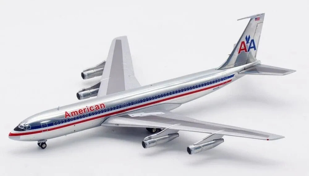 INFLIGHT 200 B707-323B AMERICAN AIRLINES (POLISHED) REG: N8435