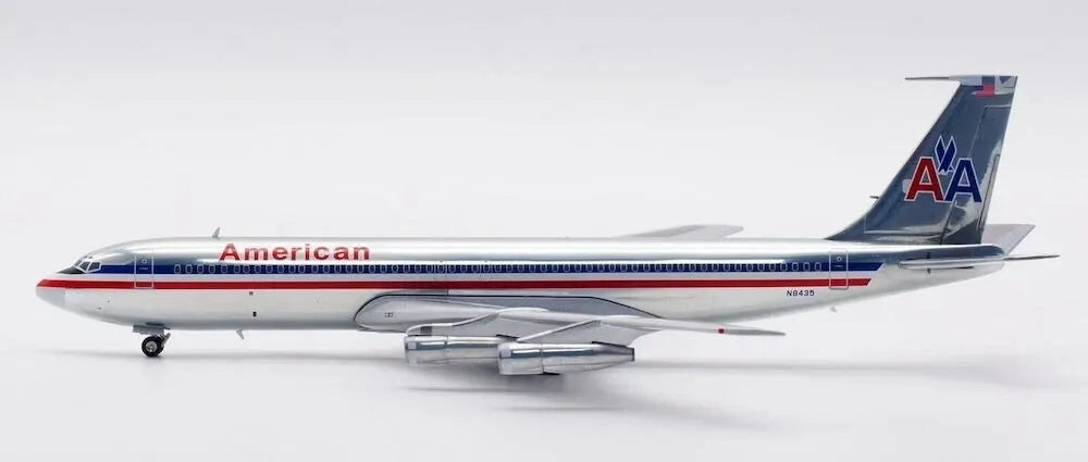 INFLIGHT 200 B707-323B AMERICAN AIRLINES (POLISHED) REG: N8435