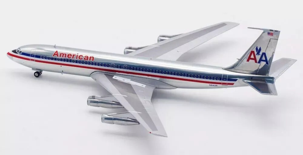 INFLIGHT 200 B707-323B AMERICAN AIRLINES (POLISHED) REG: N8435