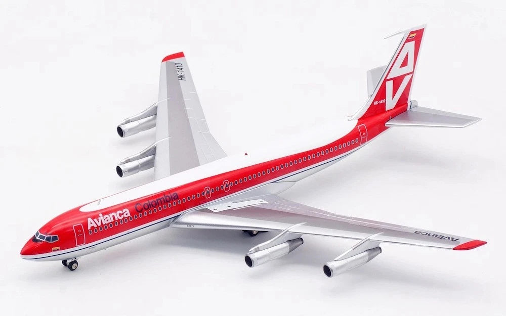 INFLIGHT 200 B707-359B AVIANCA (POLISHED) REG: HK-1410