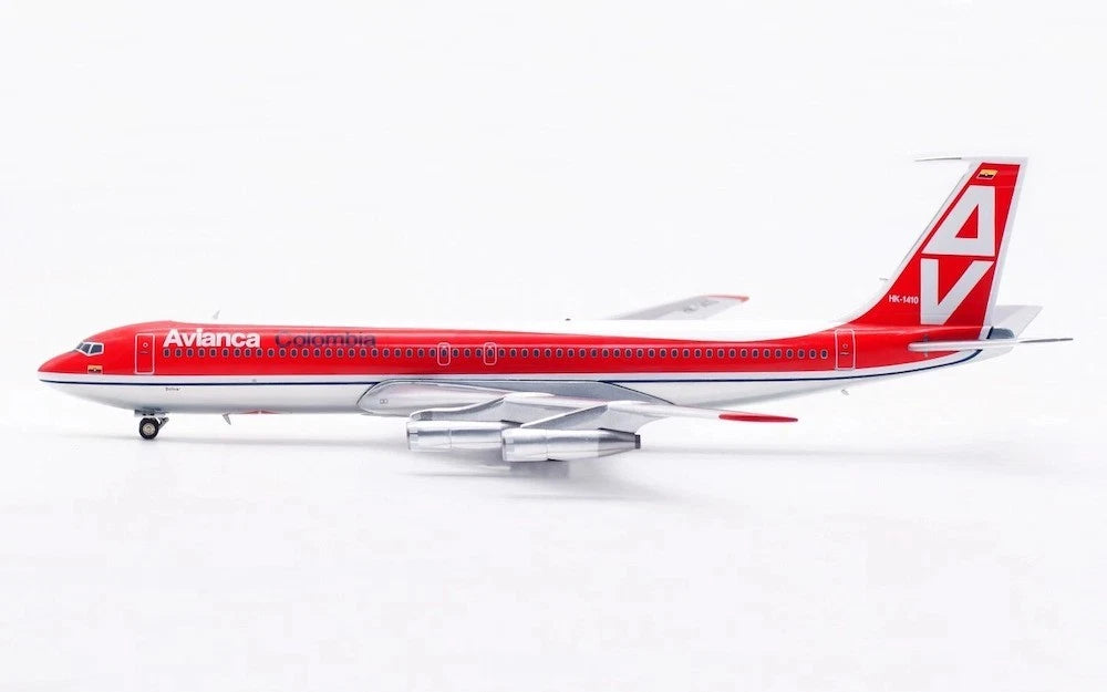 INFLIGHT 200 B707-359B AVIANCA (POLISHED) REG: HK-1410