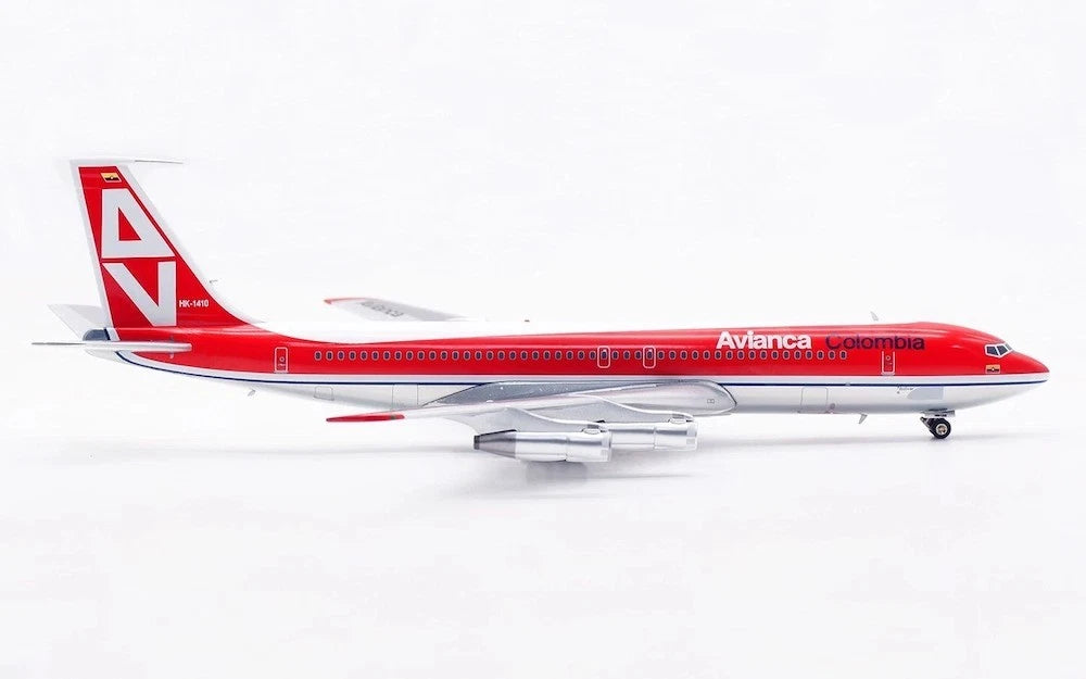 INFLIGHT 200 B707-359B AVIANCA (POLISHED) REG: HK-1410