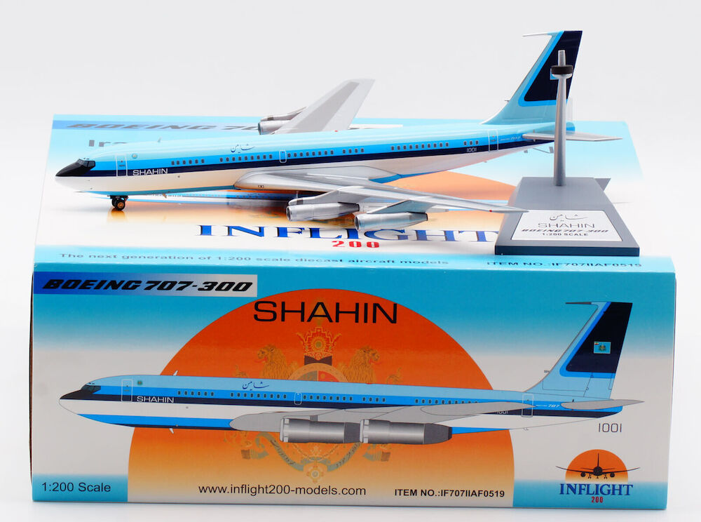 INFLIGHT 200 IRAN AIR FORCE B707-300 REG: EP-HIM