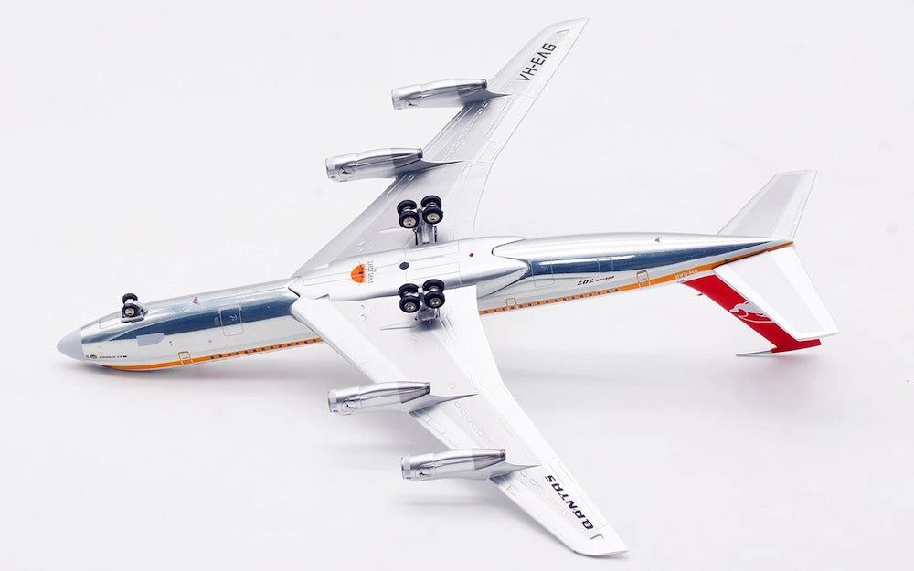 INFLIGHT 200 B707-338C QANTAS "LAST FLIGHT" (POLISHED) REG: VH-EAG