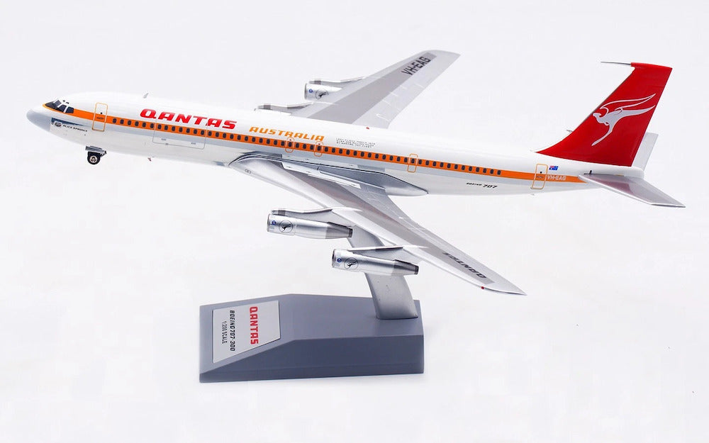 INFLIGHT 200 B707-338C QANTAS "LAST FLIGHT" (POLISHED) REG: VH-EAG