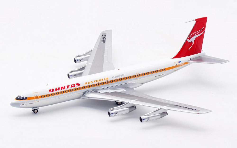INFLIGHT 200 B707-338C QANTAS "LAST FLIGHT" (POLISHED) REG: VH-EAG