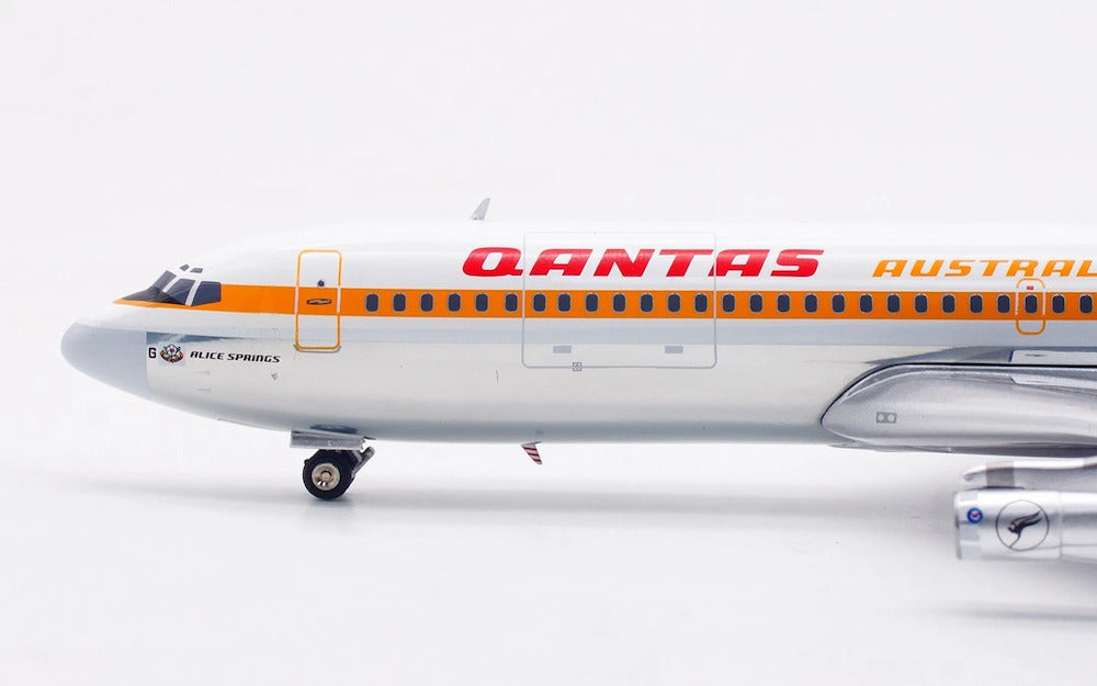 INFLIGHT 200 B707-338C QANTAS "LAST FLIGHT" (POLISHED) REG: VH-EAG