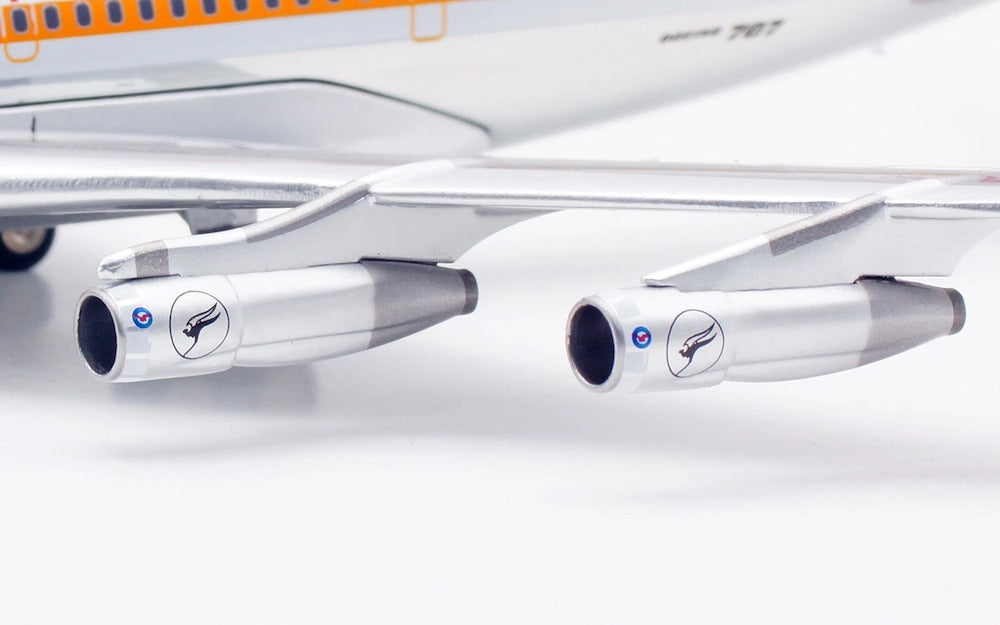 INFLIGHT 200 B707-338C QANTAS "LAST FLIGHT" (POLISHED) REG: VH-EAG