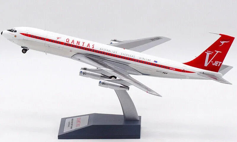 INFLIGHT 200 B707-300 QANTAS VJET REG: VH-EBR