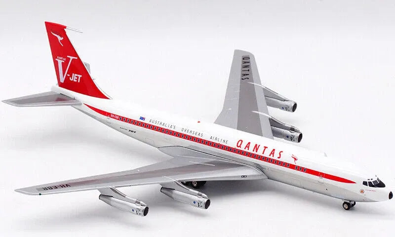 INFLIGHT 200 B707-300 QANTAS VJET REG: VH-EBR