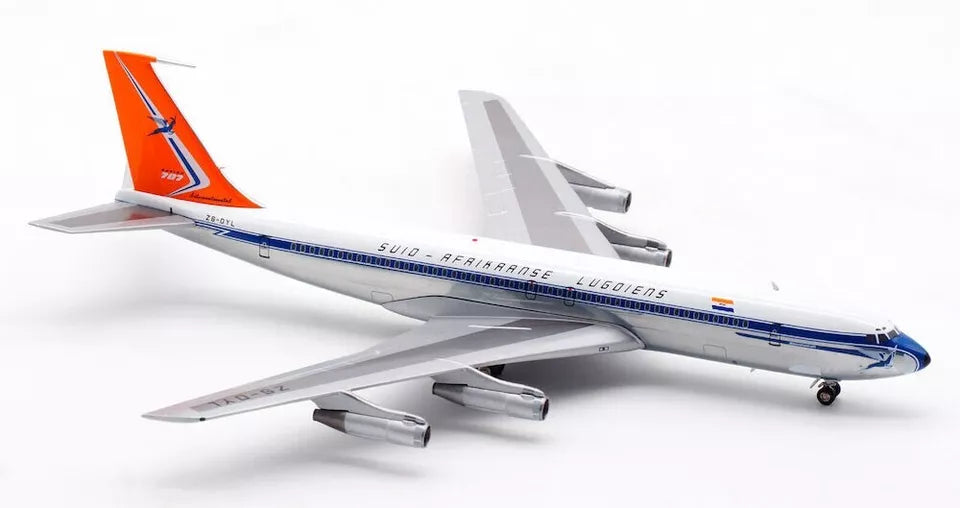 INFLIGHT 200 B707-300 SOUTH AFRICAN AIRWAYS (POLISHED) REG: ZS-DYL