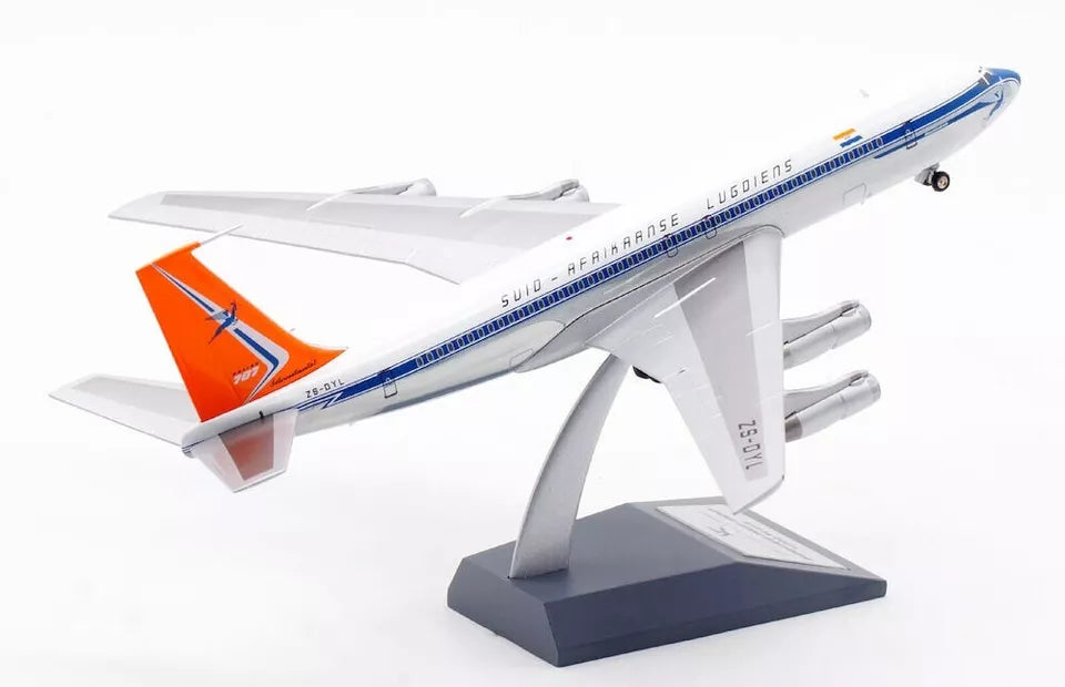 INFLIGHT 200 B707-300 SOUTH AFRICAN AIRWAYS (POLISHED) REG: ZS-DYL