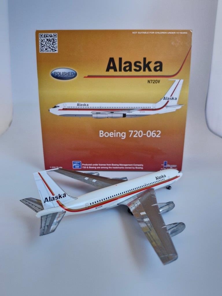 INFLIGHT B720-062 ALASKA AIRLINES REG: N720V