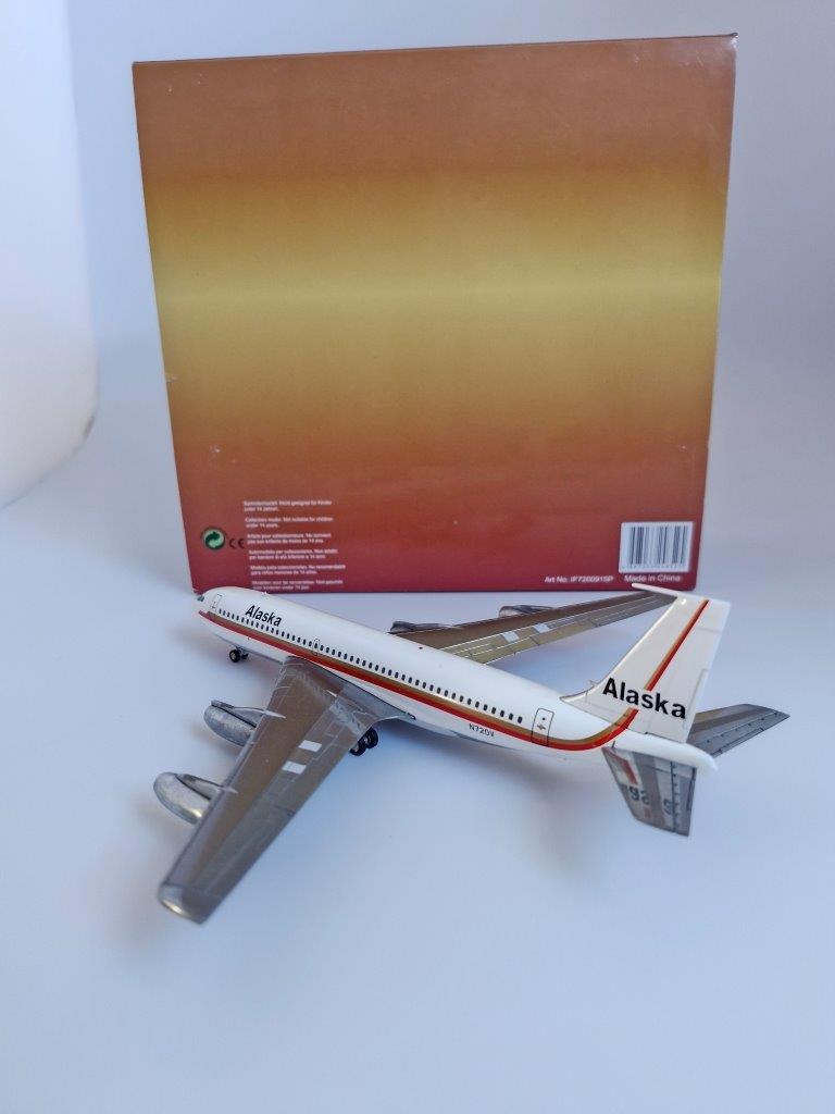 INFLIGHT B720-062 ALASKA AIRLINES REG: N720V