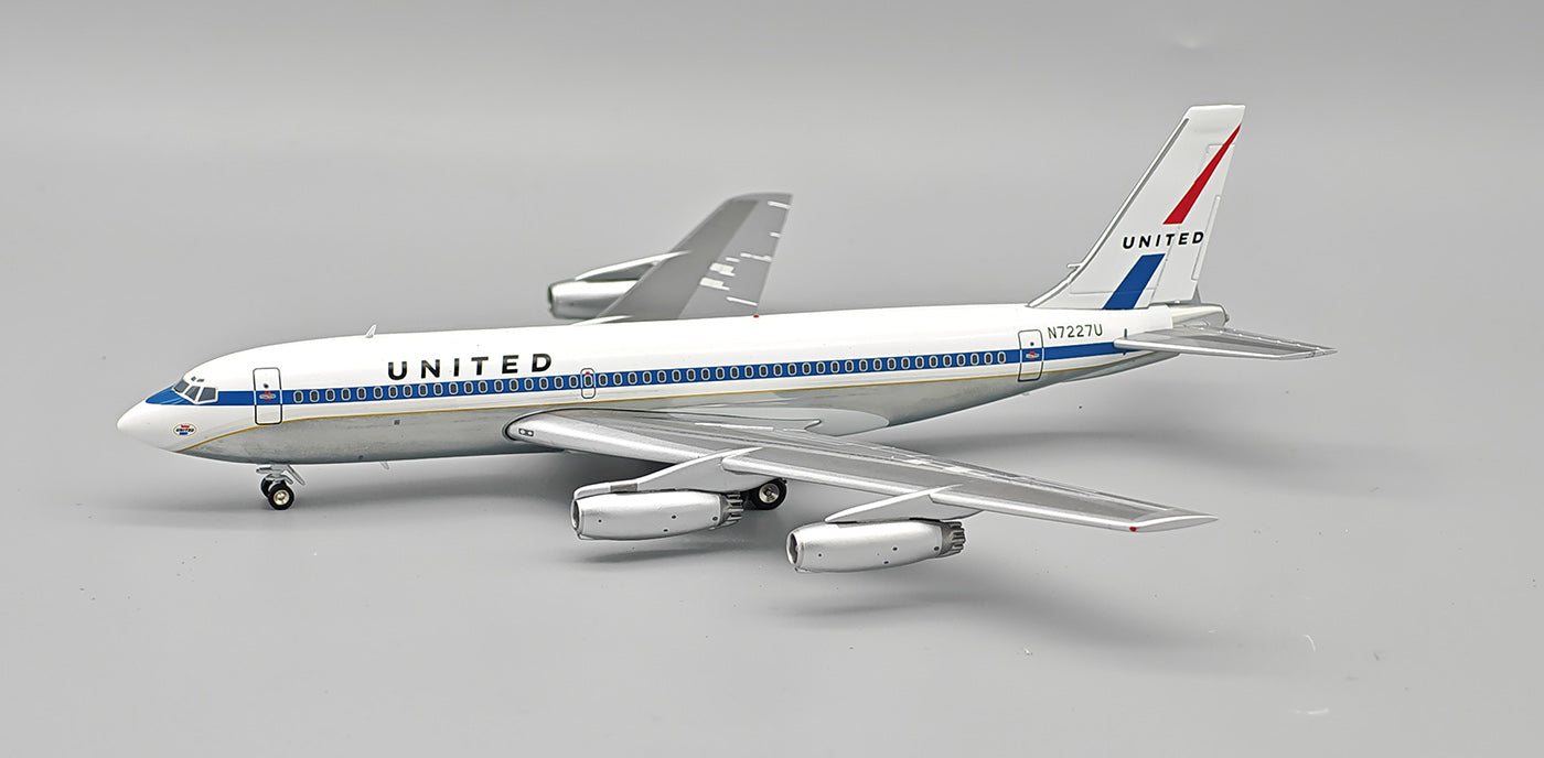 INFLIGHT 200 B720-022 UNITED AIRLINES (POLISHED) REG: N7227U