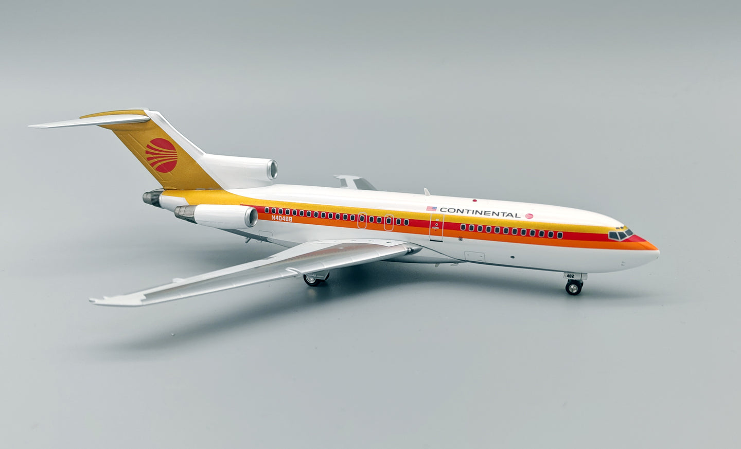 INFLIGHT 200 B727-100 CONTINENTAL AIRLINES "RED" REG: N40488