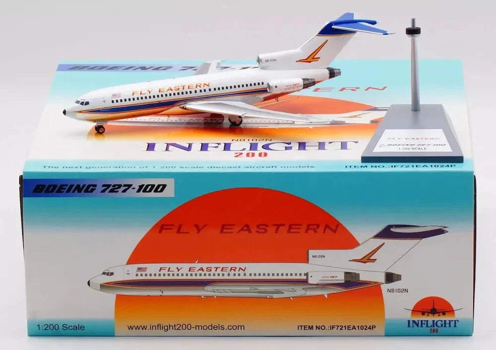 INFLIGHT 200 B727-100 EASTERN LINES REG: N8102N