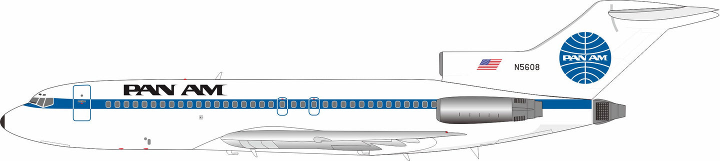 INFLIGHT 200 B727-51 PAN AMERICAN WORLD AIRWAYS (PAN AM) REG: N5608