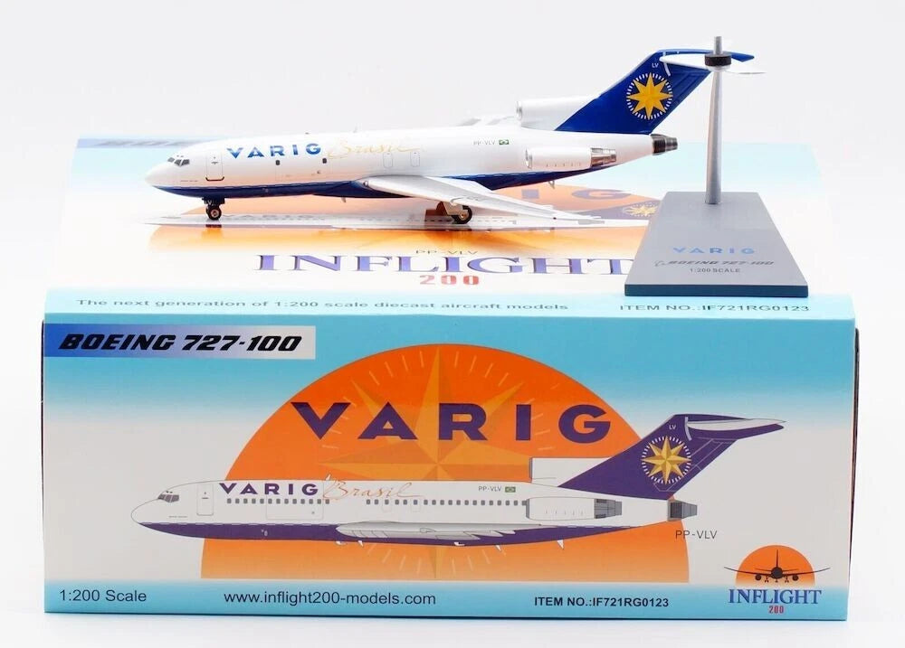 INFLIGHT 200 B727-30C VARIG REG: PP-VLV